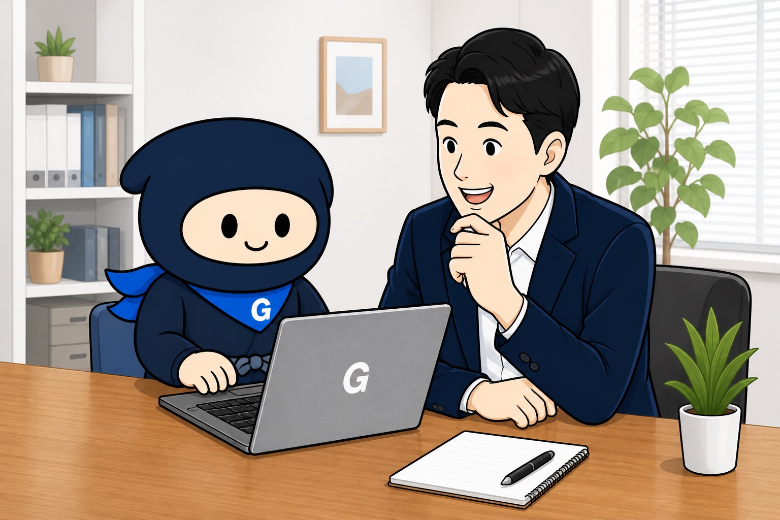 G-Supportへ企業をつなぐ紹介パートナーのイメージ