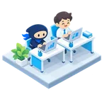 AI人材レンタルのイラスト